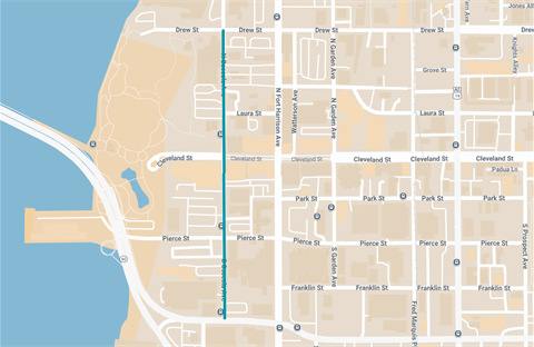 Osceola Ave. Streetscape