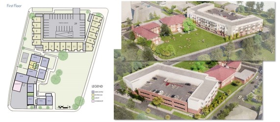 North Ward School Redevelopment Concept