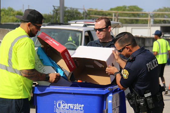 Operation shred and drug take back