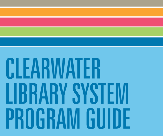 This is the cover for the Library System Program Guide