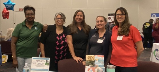 Image of the Housing Division and partners at the HOPE Expo