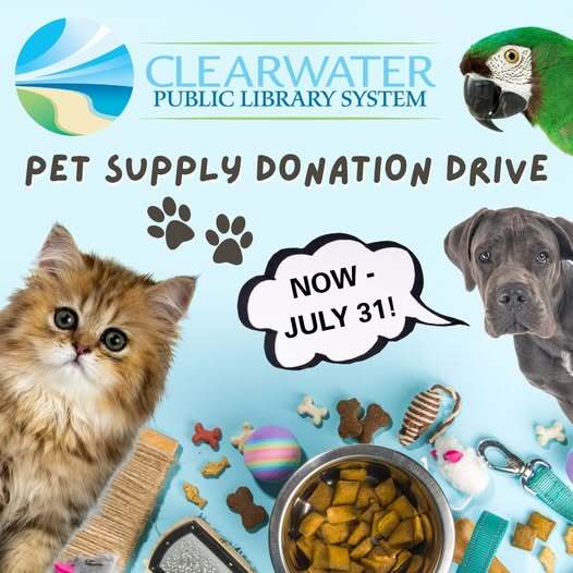 Pet Supply Donation Drive Flyer