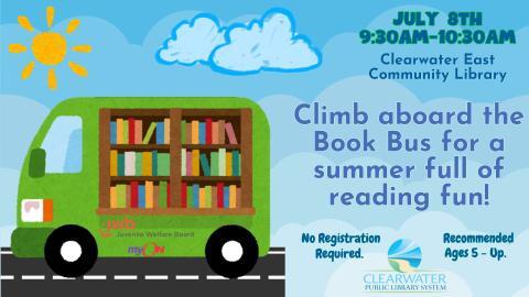 Flyer for Book Bus programs