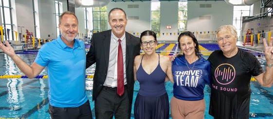 Long Center Pool Reopening