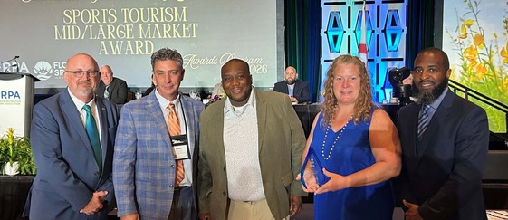 Clearwater honored with Sports Tourism Award