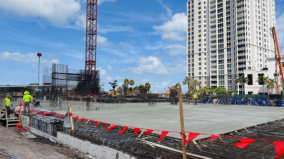 Bluffs Development Construction