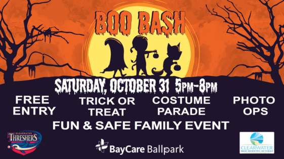 Boo bash graphic flyer