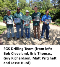 FGS Drilling team photo