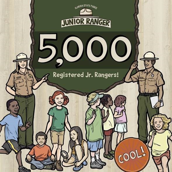 Junior Ranger Program has reached 5,000 registered Jr. Rangers