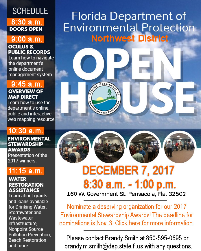 DEP's Northwest District Open House Save the Date