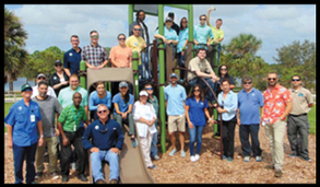 Team Meeting at Park