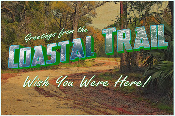 Capital City to Sea Trails postcard