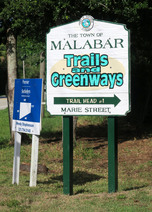 Malabar trail sign by Doug Alderson