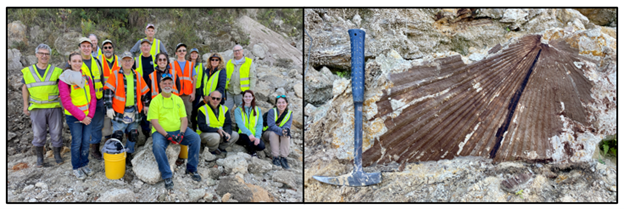 Figure 2. Florida Paleontological Society visited Alum Bluff