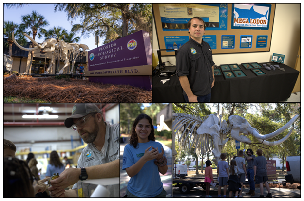 Figure 6. The 2025 FGS open house theme was “Exploring Florida Fossils.”