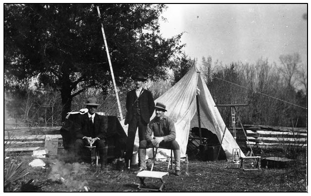 Figure 10. Conducting field work in the early 20th century had to have been challenging.