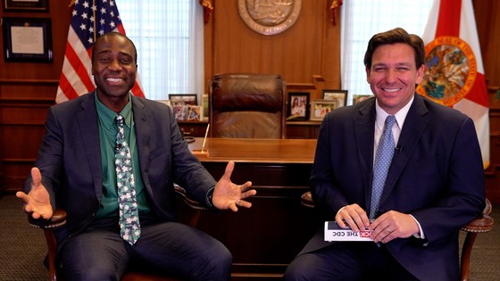 Governor DeSantis and Dr. Ladapo