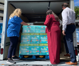 DOH Supports Moms and Babies Donation Drop-off in Miami