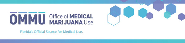 Email banner for Office of Medical Marijuana Use, Florida’s Official Source for Medical Use.