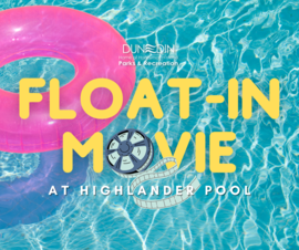Float-In Movie at Highlander park
