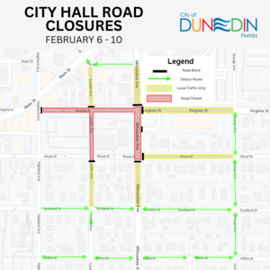 Road Closures New City Hall