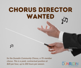 Chorus Director Wanted