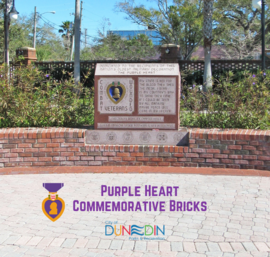 purple heart commemorative bricks