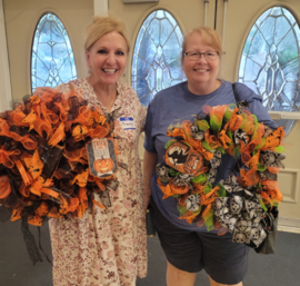 HAC halloween wreath making