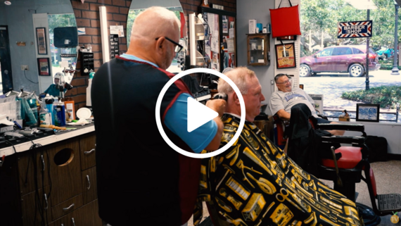 barbershop video image