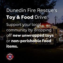 Dunedin Fire Rescue Food & Toy Drive