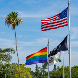 City Hall Pride Flag Raising