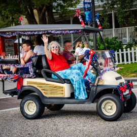 Patriotic Golf Parade 2025