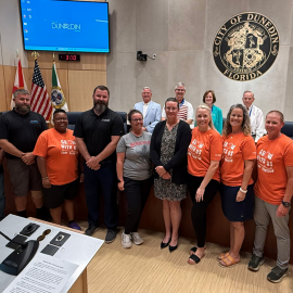 Parks and Recreation at City Commission Meeting