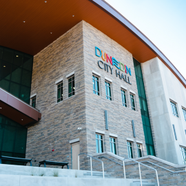 Outside of City Hall