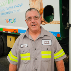 City of Dunedin employee Wayne "Mac" Oldham