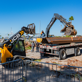 Construction at Marina
