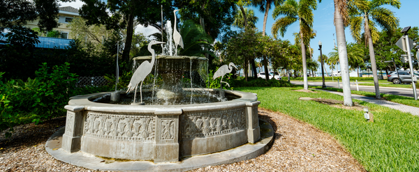 Fountain in Downtown Dunedin