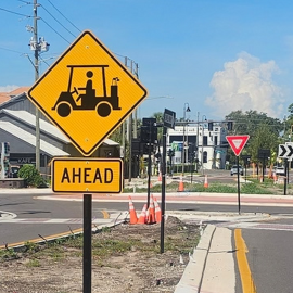 Golf Cart Crossing