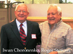 Photo of Iwan Choronenko and Roger Stewart