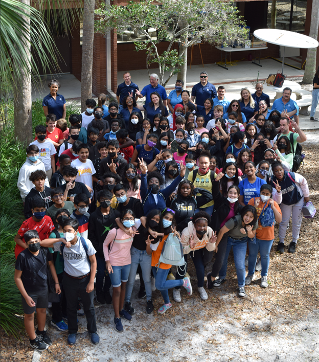 Terrace Middle School Students visit EPC
