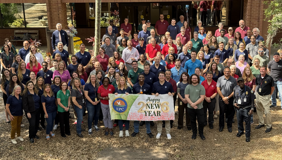 2026 Group with banner - new year