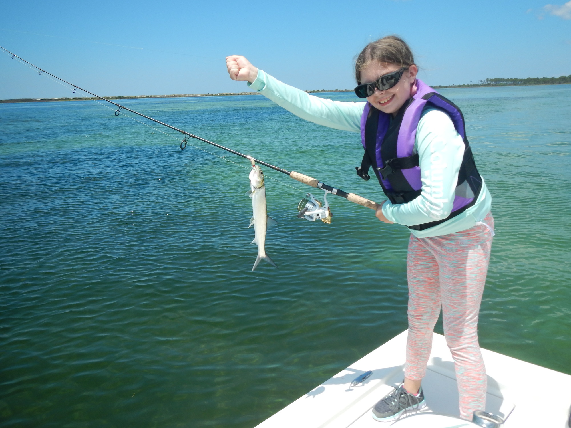 Katlyn with ladyfish