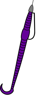 Plastic worm