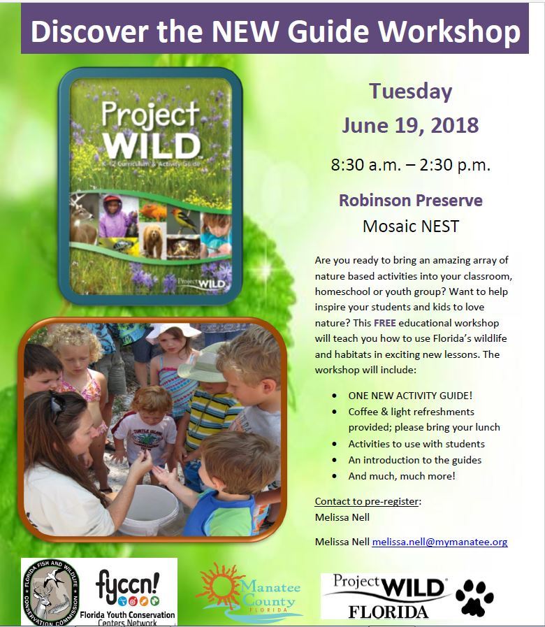 June 19, 2018 Project WILD Flyer