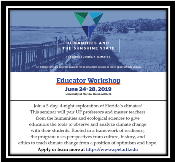 UF Summer Teacher Program Announcement