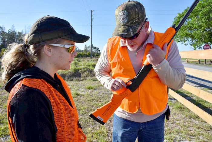 Hunter safety instruction