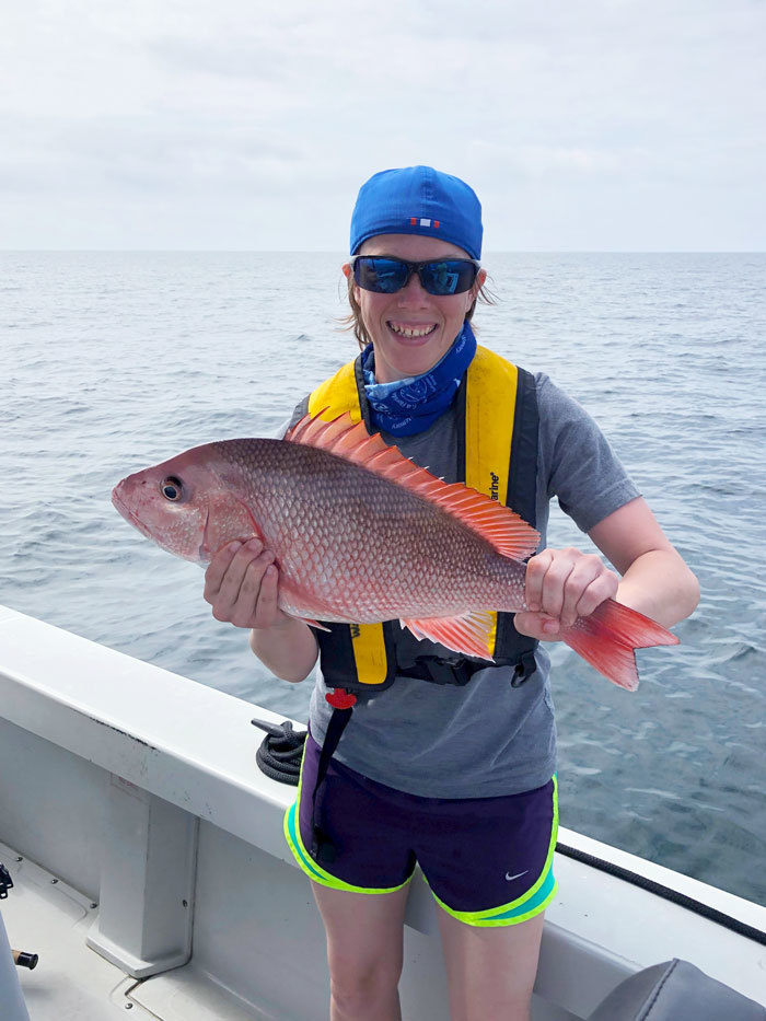 Gulf reef fish angler Clearance