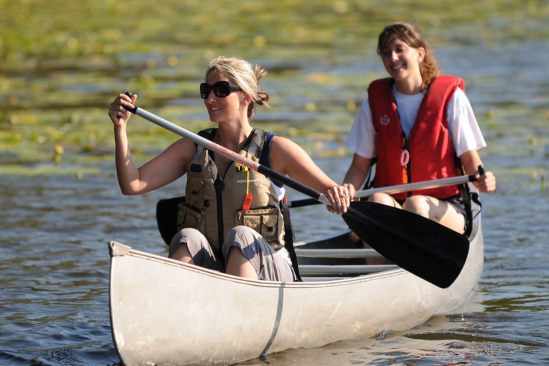 canoing