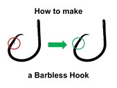 barbless hook