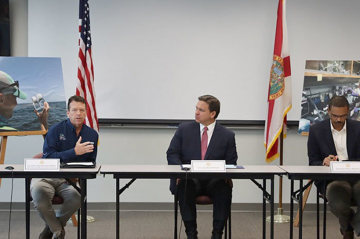 red tide with director and governor